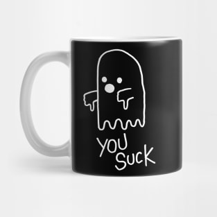 You Suck Ghost Mug